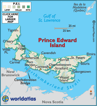 مهاجرت به کانادا از طریق استانی - پرنس ادوارد